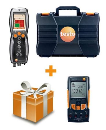 Комплект testo 330-1 LL  Nox + Мультиметр testo 760-2 с магнитным креплением купить по низкой цене | МАКСПРОФИТ