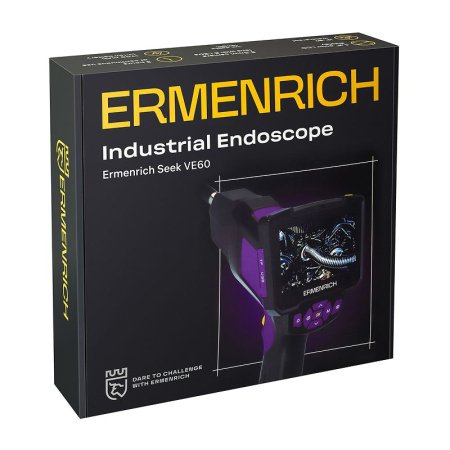 Видеоэндоскоп Ermenrich Seek VE60, фиолетовый купить по низкой цене | МАКСПРОФИТ