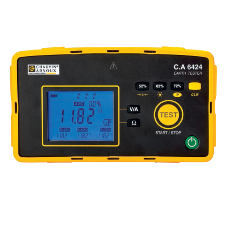 Измеритель сопротивления заземления Chauvin Arnoux CA 6424 купить по низкой цене | МАКСПРОФИТ