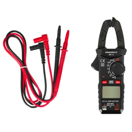 Токоизмерительные клещи Ermenrich Ping MK10, черный купить по низкой цене | МАКСПРОФИТ