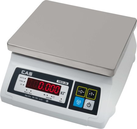 Весы электронные CAS SWII-20DD купить по низкой цене | МАКСПРОФИТ