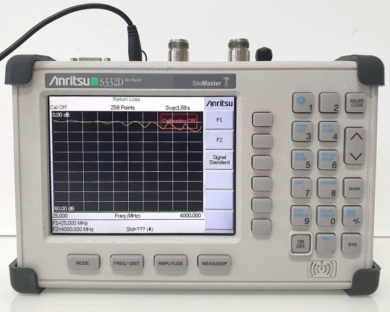 Анализатор АФУ Anritsu S332D с опциями (демонстрационный) купить по низкой цене | МАКСПРОФИТ