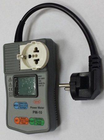 Измеритель электрической мощности SEW PM-10 купить по низкой цене | МАКСПРОФИТ